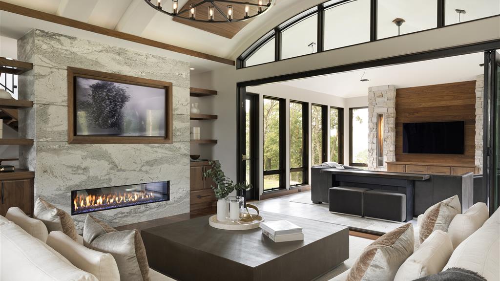 Modern Mediterranean Elegance - Living Room 2