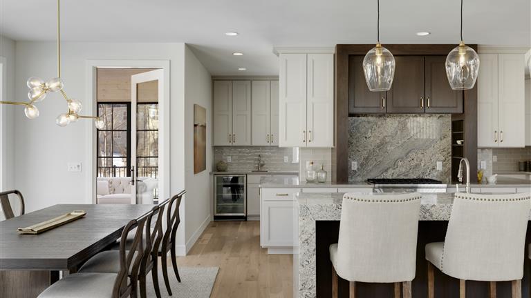 Woods of Medina Modern Tudor- Kitchen Butler Pantry
