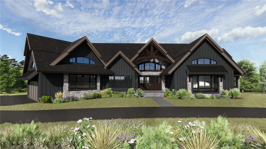 Enchanted Forest Chalet: Exterior Rendering
